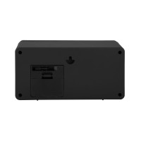 Karlsson Retro preklápacie hodiny KA6055BK – dizajnové digitálne hodiny na stenu 20 cm